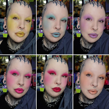 Creepy Creams Face Palette